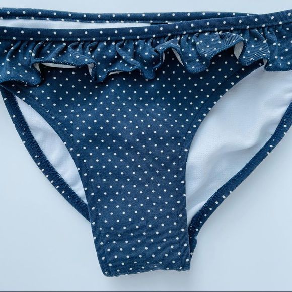 Ralph Lauren Girls Polka Dot 2-Piece Tankini Sz 6X - Picture 9 of 10